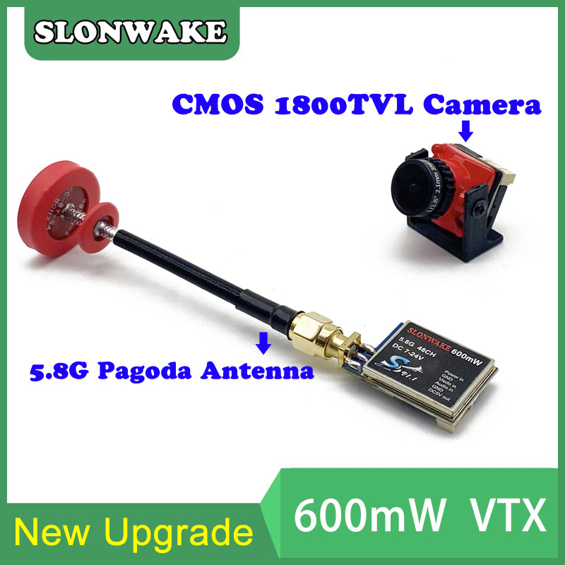 5.8G 48CH 600mW adjustable VTX - Drone Camera 评论和价格