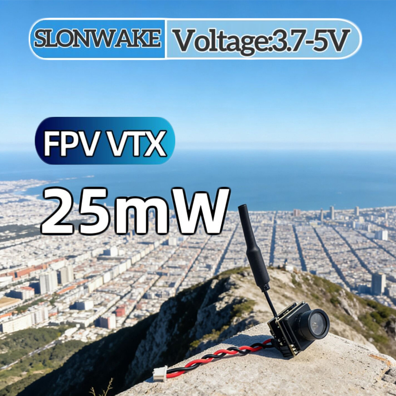 SLONWAKE FPV 25mW power simula - Drone Camera 评论和价格