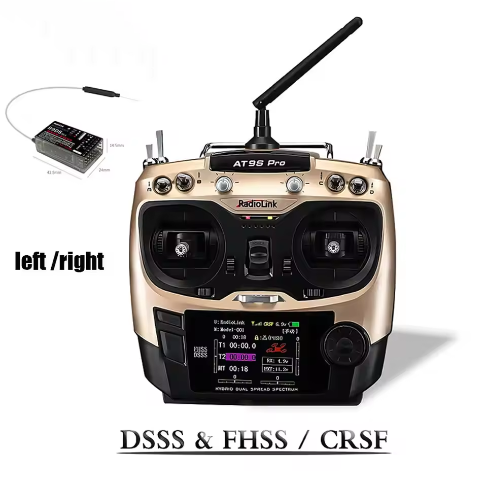 Radiolink AT9SPro 12CH 2.4G DS - Drone Battery 评论和价格
