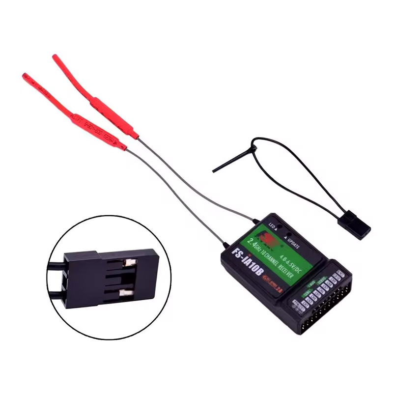 Flysky FS-iA10B 2.4G 10 Channe - Drone Battery 评论和价格